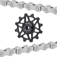 thumbnail image 2 of Unatoiry Roue de Dérailleur Arrière en Céramique pour Vélo de Route Compatible Résistante à l'Usure Roue de Roue Noire 12T 1Ensemble, 2 of 6
