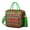Green-28, variant on Starry Night Thermal Lunch Bag - Gothic Golden Print Leakproof Cooler Tote, Easy-to-Clean for Parents & Students