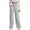 Grey, variant on ​Womens Elastic Waist Sweatpants Casual Hiking Bottoms Breathable Lounge Wear Flexible Comfort Everyday Use​ Red
