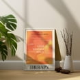 thumbnail image 4 of LOLUIS Aesthetic Wall Decor, Aura Energy Spiritual Gradient Trendy Print, Pink Mental Health Posters (Tips To Calm Yourself Down Aura Poster, Unframed 24"x36"), 4 of 5