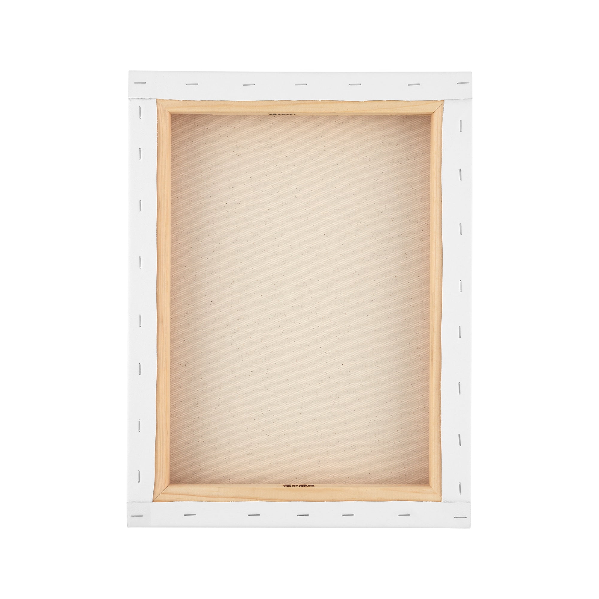 SoHo Urban Artist, 16x20" Heavyweight Stretched Cotton Canvas for Painting - 1.5" Deep- 3 Pack, Triple Primed, 100% Cotton Canvas, Archival, Universal Primed for Oil, Acrylic, Alkyd, Mixed Media