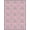 Pink, Pattern 2, variant on ODIKA 4' x 6' Machine Washable Non-Slip Area Rug, Damask Bow High Traffic Rug, Pink, 348430