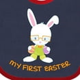 thumbnail image 4 of Inktastic My First Easter Boys Baby Bib, 4 of 4