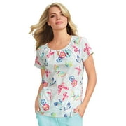 KOI Women's Kelby Embroidered Top BusyButter XS