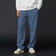 thumbnail image 3 of GINGTTO Men's Baggy Sweatpants French Terry Jogger Adjustable Cuffs Athletic Pants, 3 of 7