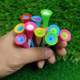 thumbnail image 3 of 10Pcs Plastic Golf Tees Multi Color 83mm Durable Rubber Cushion Top Golf Ball Holder Golf Accessories 10pcs, 3 of 6