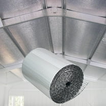 Reflective Insulation under $5! Cagogo Reflective Foil Insulation Thermal Barrier, Insulated Pipe Wrap Insulation Film, Weatherproofing Attics Walls Garages, HVAC Duct Insulation, Thermal