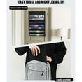 thumbnail image 3 of pitrice Sac de Rangement pour Tapis de Jeu avec Compartiments Support de Tube Transparent Sac Gain de Place type+1, 3 of 6