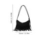 thumbnail image 2 of unbranded De Hombro Negro Con Para Mujer En Nylon Con Delicado Para Uso Diario, 2 of 8
