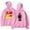 Pink-HL13143, variant on Nora En Pure Tour 2024 Hoodie Unisex Daily Commuter Fashion Printed Pullover
