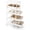White- 12.6" W, variant on 5-Tier Slim Rolling Storage Cart with Wooden Top, 8.1" Narrow Kitchen Cart with Pull-Out Baskets, Mobile Organizer for Bathroom Laundry Small Space