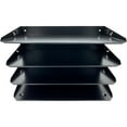 thumbnail image 5 of Huron Desktop Horizontal 4-Slot Legal File Organizer, Black Steel, 5 of 6