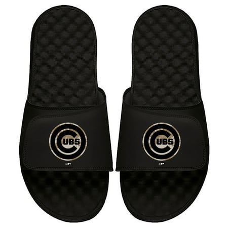 

Men s ISlide Black Chicago Cubs Camo Logo Slide Sandals