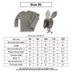 thumbnail image 2 of Traje para niños, abrigo base para niños, pijamas para el hogar de primavera y otoño para bebés （gris）, 2 of 5