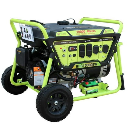 Green-Power GPG10000EW 10000 Watt Gasoline Generator With Electric