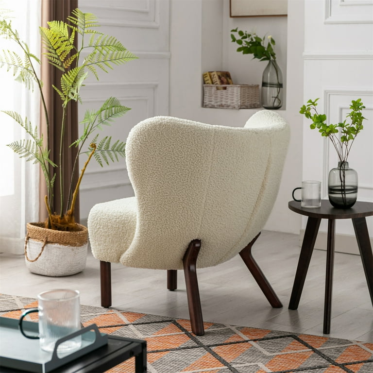 Modern Accent Chair Mid Century Modern Upholstered Armchair