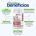 thumbnail image 3 of Pack 3 Frascos Ultra Omega 3 Nutrientes Vidalabs México Alta Concentracion EPA y DHA, 3 of 5