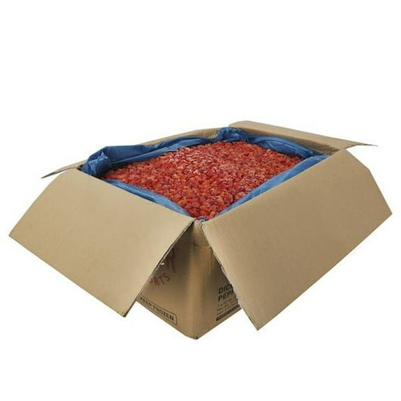 Savor Imports Diced Red Pepper, 50 Pound