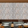 thumbnail image 1 of Papel pintado, decoración del hogar de la decoración de la pared del estilo del ladrillo impermeable características mejoradas, 1 of 8