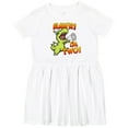 thumbnail image 3 of Inktastic Rawr I'm Two Dinosaur Girls Toddler Dress, 3 of 5