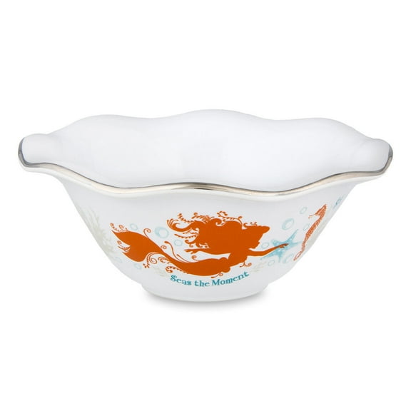 Disney Parks The Nautical Little Mermaid Ariel Art Nouveau Mini Bowl New