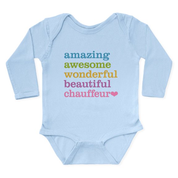 CafePress - Chauffeur Body Suit - Long Sleeve Cotton Baby Bodysuit