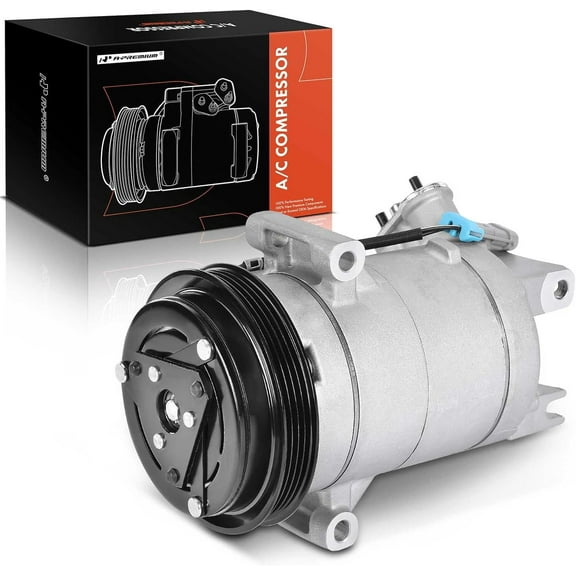 A-Premium AC Compressor with Clutch Compatible with Chevrolet Camaro 2010-2015 Coupe 2011-2015 Convertible V8 6.2L
