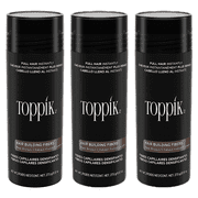 Pack of 3--Toppik Medium Brown 27.5 g / 0.97 oz Hair Building Fibers,