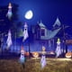 thumbnail image 4 of Halloween Ghost Windsock Led Luminous Hanging Spooky Flag Party Props Para Terrazas Céspedes Jardines Inevent HA044535-01, 4 of 6