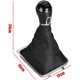 thumbnail image 3 of Perilla de palanca de cambios de 5 velocidades, botas de polaina de cuero PU para VW para Passat 3C B6 3C2 3C5 05-11, 3 of 5