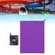 thumbnail image 5 of Súper absorbente de microfibra Toalla multifunzionale 3 tamaños Bolsa de almacenamiento Soft Fleece de dos cara para Fitness Beach Swim Senderismo Fútbol Púrpura 76x152cm, 5 of 8