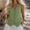 Army Green, variant on Women's Linen Vest V Neck Button Down Business Work Vacation Sleeveless Blazer Waistcoat Jacket