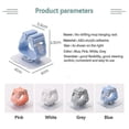 thumbnail image 2 of 12pcs Household Adhesive Mop Hooks Wall Mounted Mop Organizer Holder Rack, 2 of 5