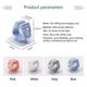 thumbnail image 2 of 12pcs Household Adhesive Mop Hooks Wall Mounted Mop Organizer Holder Rack, 2 of 5