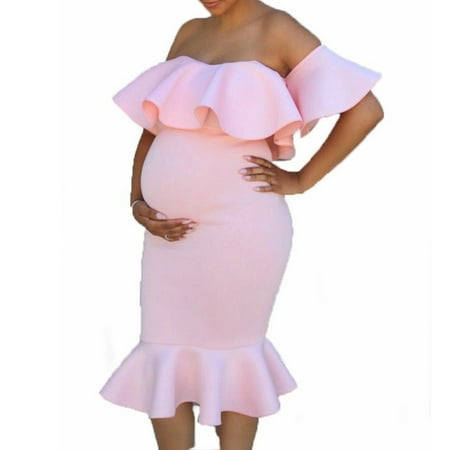 

Tejiojio Maternity Labor Nursing Clothing Clearance Maternity Dress For Photo Shoot Gown Pregnant Clothes Dress Photography Skirt