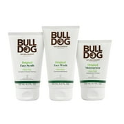 Bulldog Skincare for Men Original Full Face Kit, with Face Scrub, Wash and Moisturizer