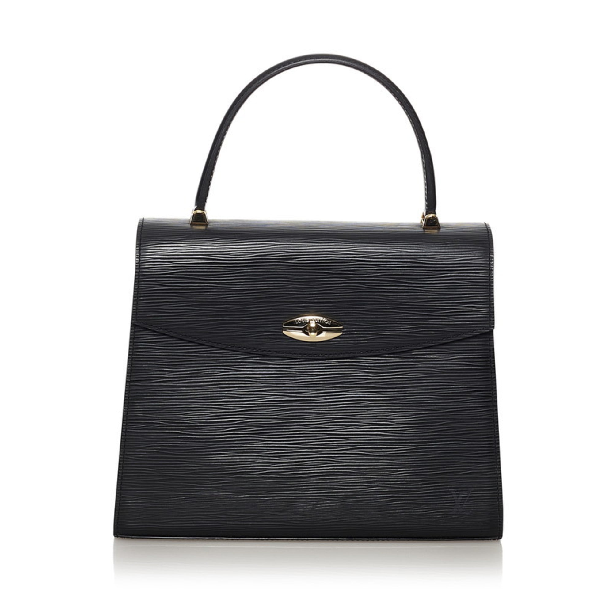 Authenticated Used Louis Vuitton Epi Marseble Handbag M52372 Noir ...