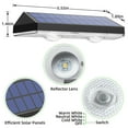 thumbnail image 5 of Solar Fence Lights Outdoor - Waterproof 3 Mode Solar Deck Lights for Outside Yard Railing Step Patio Stair and Wall (10 pack), 5 of 8