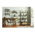 thumbnail image 4 of allen + roth 23.75-Inches L x 8.0-Inches D x 26.25-Inches H Rustic MDF Rectangular Shelf kit 2 Decorative Shelves, 4 of 6