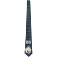thumbnail image 2 of St Patricks Day Black Watch Scottish Plaid All Over Neck Tie Multi Standard One Size, 2 of 2