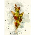 thumbnail image 2 of Young, Chamira 19x24 White Modern Wood Framed Museum Art Print Titled - Leaf Study III, 2 of 4