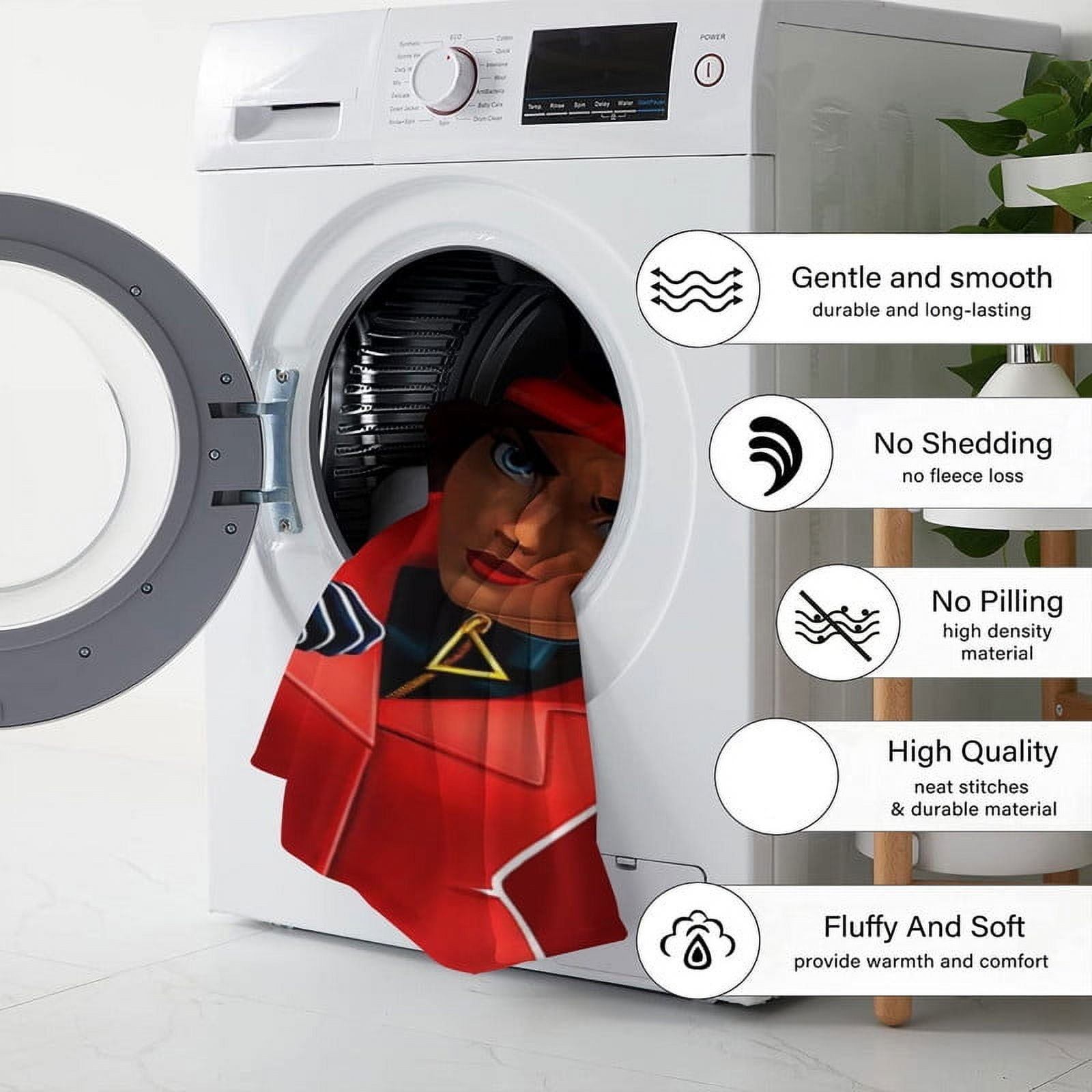 Carmen Sandiego Throw Blanket Gifts for Fans Lover Girls Boys Women Present Hoodie Him Bed 30"x40"