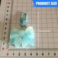 thumbnail image 3 of Trendy Resin Bowknot Keychain Decorative Charm Multiple Color Personalize Gifts Decoration for Special Occasions, 3 of 8