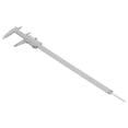 thumbnail image 3 of Filfeel Caliper Vernier Scale High-Carbon Steel Measurement Gauge Ruler Tool 0 ~ 300mm, 3 of 8