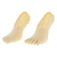 thumbnail image 3 of Unique Bargains 1 Pair Five Toe Socks Breathable Breathable Socks for Women Khaki, 3 of 6