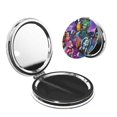 thumbnail image 1 of Pofeuu Monster High for Portable Pocket Makeup Mirror PU Cover Compact Travel Mirror with Normal and Magnifying Double Sided Glass-Round Shape, 1 of 9