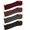 Black, Dark Gray, Wine Red, Coffee, variant on 4 Pairs Knitted Arm Warmers Gloves Winter Long Fingerless Gloves Thumb Hole Gloves Mittens for Women and Men