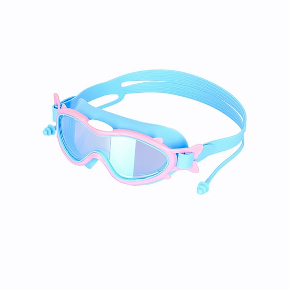 Darzheoy Kids Swimming Goggles, No Leaking Anti-Fog UV Protection Swim Goggles for Kids Boys & Girls 3-14, Wide View Vision Pool Goggles