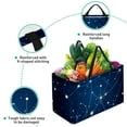 thumbnail image 3 of Virgo Constellation Large-capacity Foldable Reusable Shopping Bag: Oxford Cloth, Storage Bins, Collapsible Bucket, Storage Bin, 3 of 7
