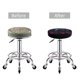 thumbnail image 5 of Balery Futuristic Purple Panther Fundas de asiento para taburete de bar redondo de tela de terciopelo ajustables que protegen de arañazos y manchas para sillas de 14 a 17 pulgadas.-13 inch, 5 of 7